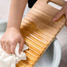Anti-slip Wooden Washboard Laundry Cleaning Board with Hanging Hole Scrub Board Washing Board for Laundry Room