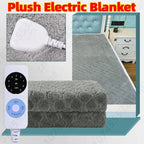 PlushWarm Velvet Plush Electric Blanket