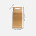 Anti-slip Wooden Washboard Laundry Cleaning Board with Hanging Hole Scrub Board Washing Board for Laundry Room