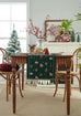 Christmas Snowflake Decoration Table Runner Jacquard Dining Cloth New Year Gift Winter Home Rustic Decor Bed Tail Flag Cover