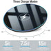 Base de carga inalámbrica rápida de 15W compatible con iPhone 17 16 15 14 13 12 Samsung Galaxy S25 S24, alfombrilla de carga inalámbrica apta para fundas