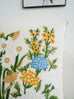 Exquisite Garden Floral Embroidered Cushion Cover Without Core For Various Room