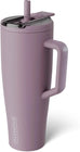 Brümate Era 40 oz Tumbler with Handle and Straw |   100% Leakproof Insulated Water Bottle Tumbler with Lid and Flexible Softsip Straw |   Made of Stainless Steel |   Cup Holder Friendly