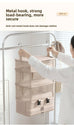 1pc Hanging Travel Clothes Storage Bag Large Capacity Underwear Storage Bag Business Trip Tourism Hotel Wardrobe Hanging Bag