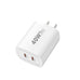 40W USB C Charger Dual Ports PD Charger Type C Fast Charging Quick Charger 3.0 For iPhone Xiaomi Samsung Huawei Phone Adapter