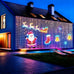 2026 Christmas Decorations Lights Outdoor LED Curtain Fairy Lamp App Control DIY Pattern Waterproof for Wedding Party Home Xmas