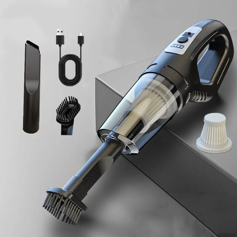 Portable Cordless Car Vacuum USB Recharge Handheld
