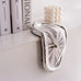 Surreal Melting Clock Silent Melted Wall Clock Salvador Dali Style Wall Watch for Decorative Home Office Shelf Desk Table Gift