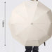Ring Buckle Design Automatic Folding Umbrella for Men Extra Large Reinforced Wind & Rain-resistant Sunshade UV Umbrellas