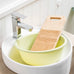 Anti-slip Wooden Washboard Laundry Cleaning Board with Hanging Hole Scrub Board Washing Board for Laundry Room