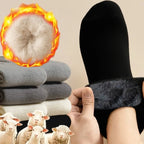 Men's Fleece-Lined Thermal Socks – Cashmere-Feel Winter Boot Socks for Cold Weather
