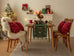 Christmas Snowflake Decoration Table Runner Jacquard Dining Cloth New Year Gift Winter Home Rustic Decor Bed Tail Flag Cover