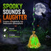 Halloween Witch Broom Light