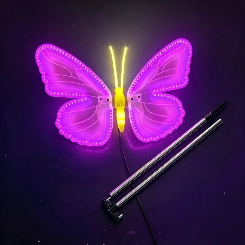 GardenGlow Automatic Opening LED Butterflies