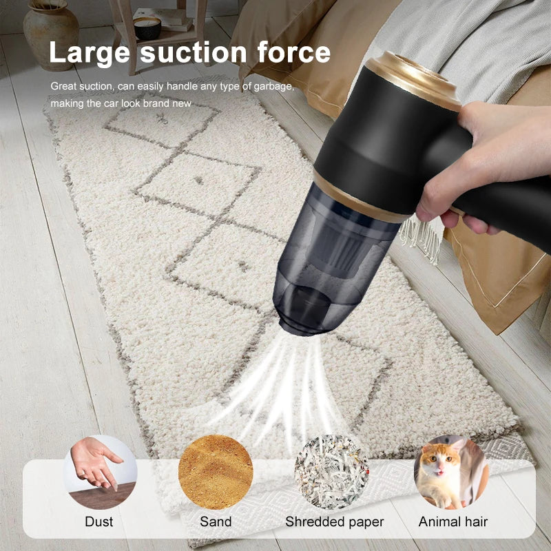 SuckPro Wireless Car Vacuum Cleaner