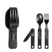 ROXON Out Door  Camping Cutlery Set  Stainless Steel Portable and Detachable