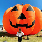 Giant 10Ft Halloween Inflatables Pumpkin Decorations with Waterproof Air Blower And LED Lights for Outdoor Yard Decorations