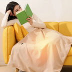 PlushWarm Wearable USB Electric Heated Blanket