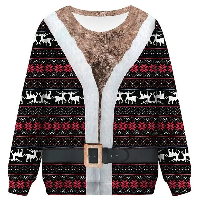 HoHoHair Funny Christmas Hoodie