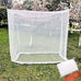 Large White Outdoor Camping Mosquito Net - Insect-Proof, Protective, Breathable, and Portable Bedroom, Hammock, and Tent Use