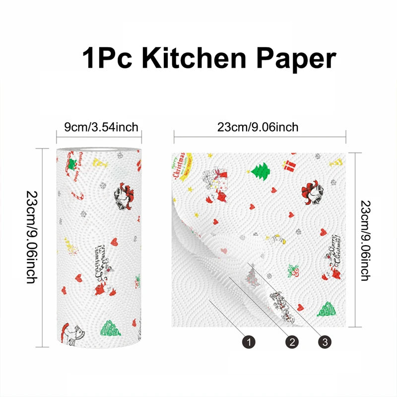 Merry Carousel Co. Toilet Roll Paper Merry Christmas