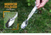 ROXON Out Door  Camping Cutlery Set  Stainless Steel Portable and Detachable