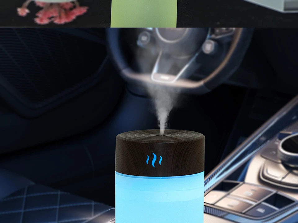DwellCozy 260ml USB Ultrasonic Vase Aroma Diffuser