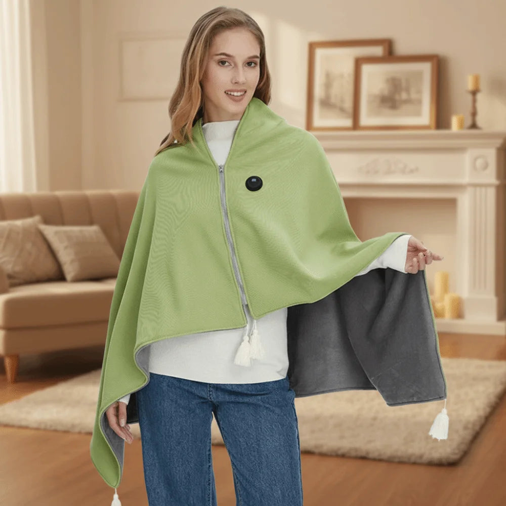 PlushWarm USB Powered Warmer Shawl
