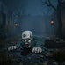 Electric Halloween Crawling Ghost Bald Head Voice-activated Climbing Zombie Figure Realistic Folding Escape Room Climbing Ghost