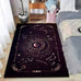 Nordic Minimalist Tie-dye Printed Carpet Gaming Room Floor Anti-slip Pad Living Room and Bedroom Carpet Home Decoration