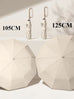Ring Buckle Design Automatic Folding Umbrella for Men Extra Large Reinforced Wind & Rain-resistant Sunshade UV Umbrellas