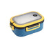 Double Layered Design With Fork And Spoon Fruit Bento Box For Easy Carrying, Microwave Safe, And Convenient Heating Lunch Box