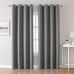 Blackout Thermal Curtains with Inner Lining, Noise Reduction Drapes for Bedroom Balcony Window, Thickened Privacy Shades