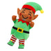Christmas Elf Inflatable Costume Mascot Parade Adult Character Cosplay Christmas Party Event Plush Set