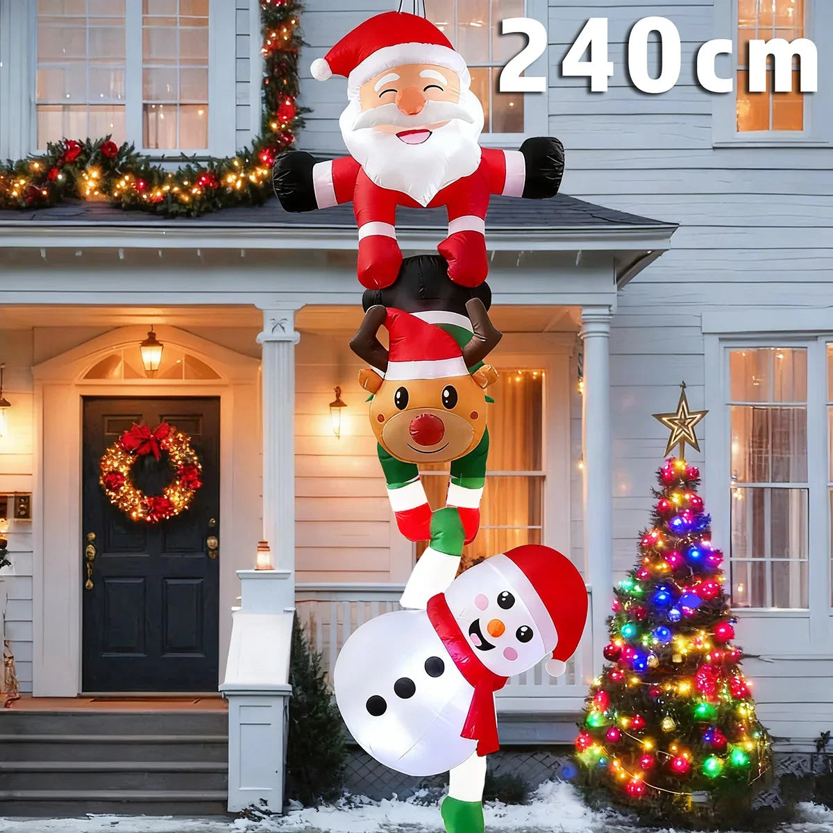 GardenGlow  5FT Santa Claus