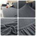 Jacquard Elastic Sofa Cover For Living Room Slipcovers Stretch Polar Fleece Armchair Protector L Shaped Sofa 1/2/3/4 Seater Home