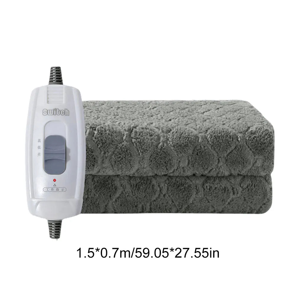 PlushWarm Velvet Plush Electric Blanket
