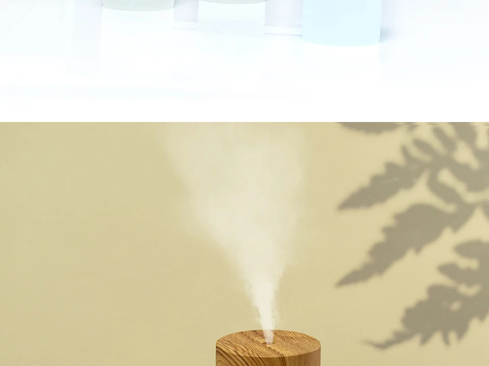 DwellCozy 260ml USB Ultrasonic Vase Aroma Diffuser