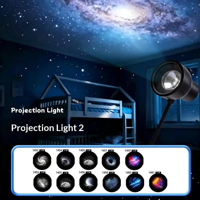 LumenNest Mini Galaxy Star Projector