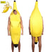 Halloween Adult Funny Cosplay Fruit Vegetable Costume Banana Carnival Dress Up Outfit Couple Party Purim Fancy Dress Stage Show