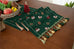Christmas Snowflake Decoration Table Runner Jacquard Dining Cloth New Year Gift Winter Home Rustic Decor Bed Tail Flag Cover