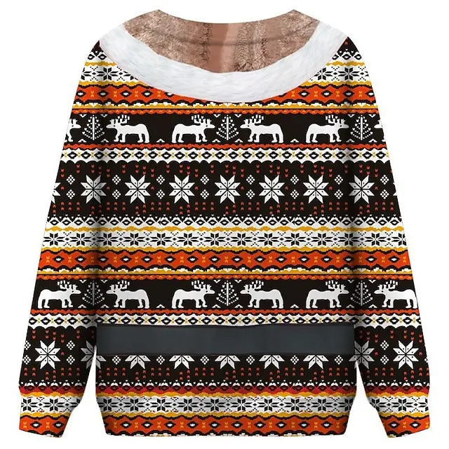 HoHoHair Funny Christmas Hoodie