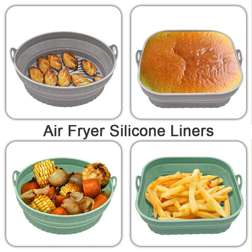 AirFold Foldable Silicone Air Fryer Liners