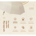 Automatic Black Glue Folding Rain Umbrella Reinforcement And Thickening For Sun And Rain Protection Umbrella