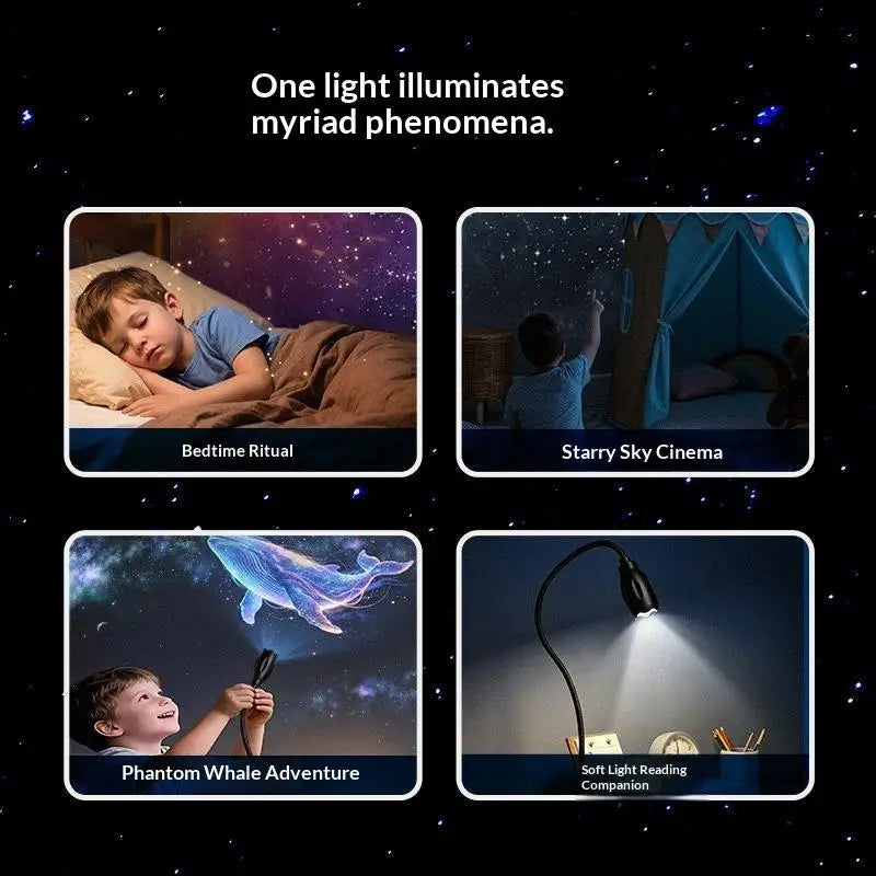 LumenNest Mini Galaxy Star Projector