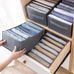Pants Jeans Storage Box Drawers Organizer for Underwear Bra Socks Wardrobe Clothes Organizer Cabinet  T-Shirt Organizers storage