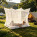 Bed Canopy Mosquito Net 4 Corners Mosquito Net for Bed Rectangular Bed Canopy Mesh Outdoor Camping Mosquito Netting for Home