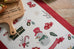 Christmas Snowflake Decoration Table Runner Jacquard Dining Cloth New Year Gift Winter Home Rustic Decor Bed Tail Flag Cover