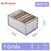 Pants Jeans Storage Box Drawers Organizer for Underwear Bra Socks Wardrobe Clothes Organizer Cabinet  T-Shirt Organizers storage
