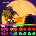 LumenNest 16 Colors RGB USB Sunset Light